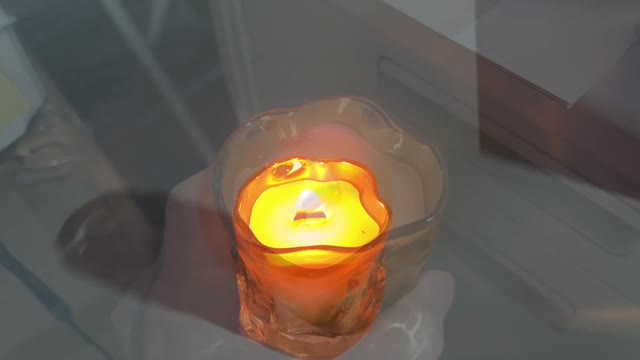 Amazon.co.jp: dadaz アロマキャンドル 木芯 四季 香り 4個